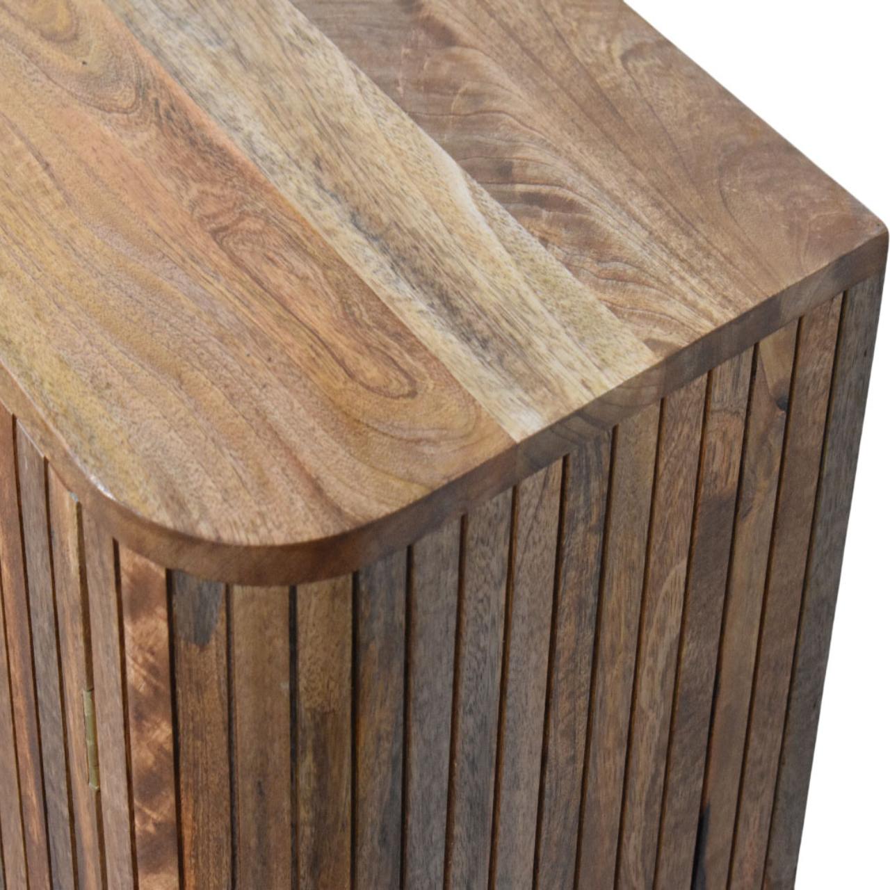 Fluted Curve Chest of Drawers