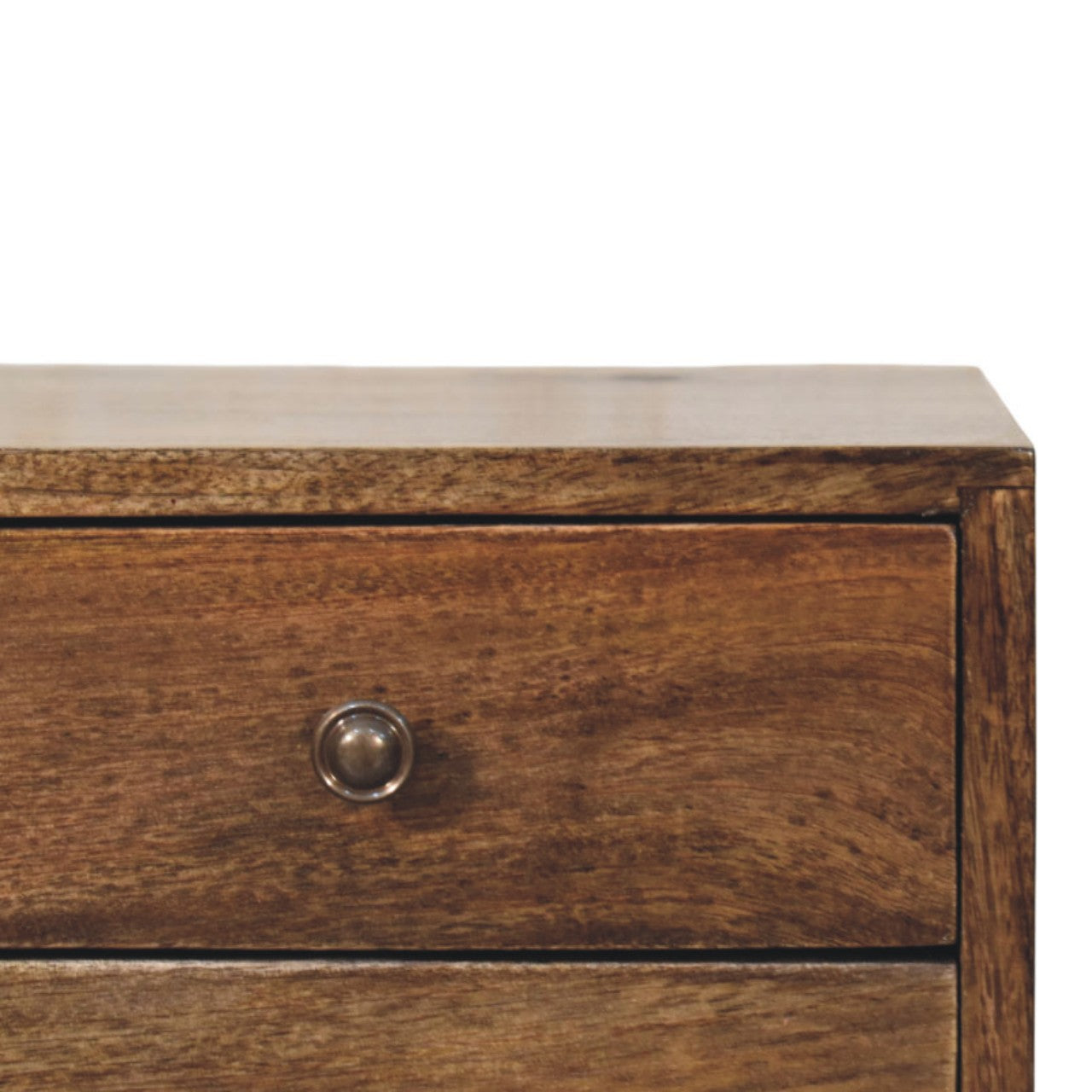 Nordic 2-Drawer Bedside in Classic Grey Bedside Table