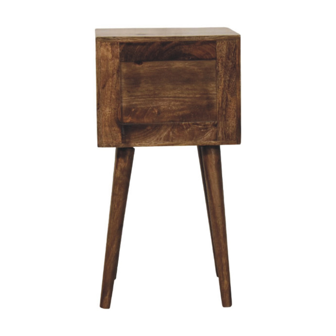 Nordic 2-Drawer Bedside in Classic Grey Bedside Table
