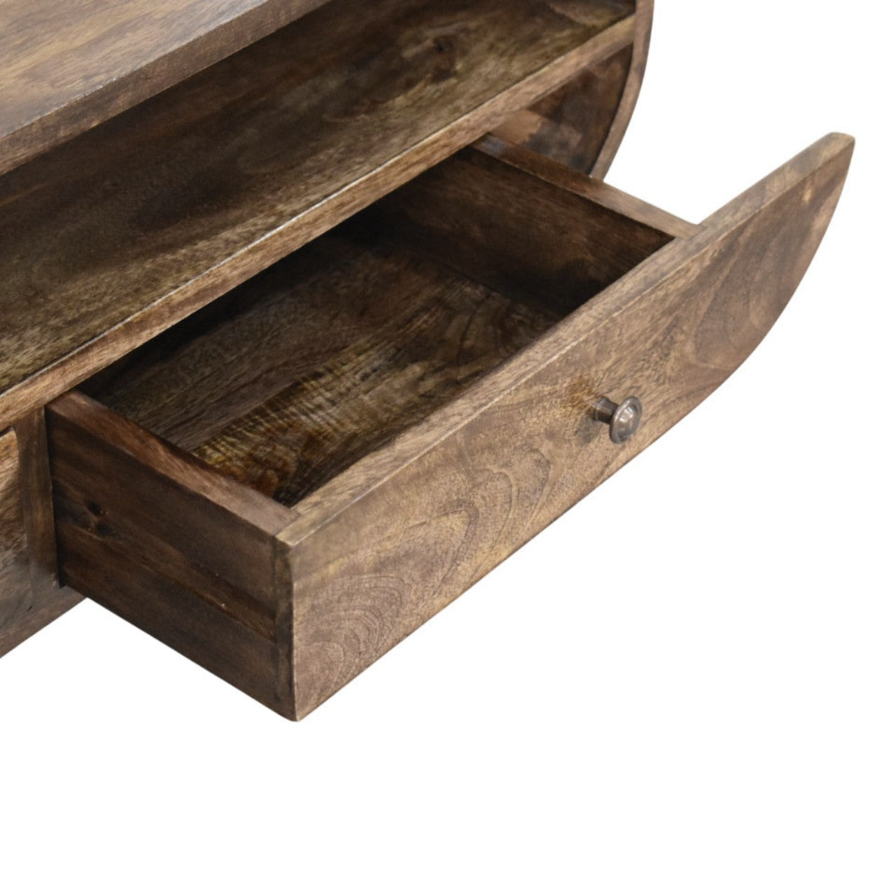 Rounded Edge 2-Drawer TV Media Unit