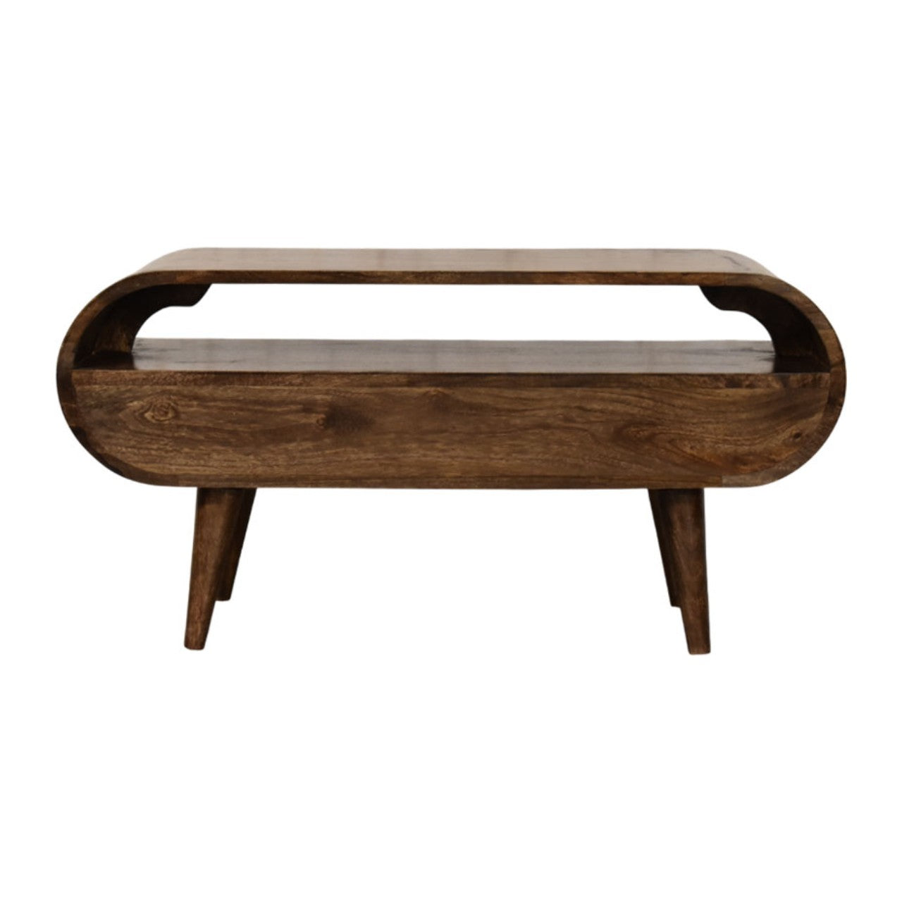 Rounded Edge 2-Drawer TV Media Unit