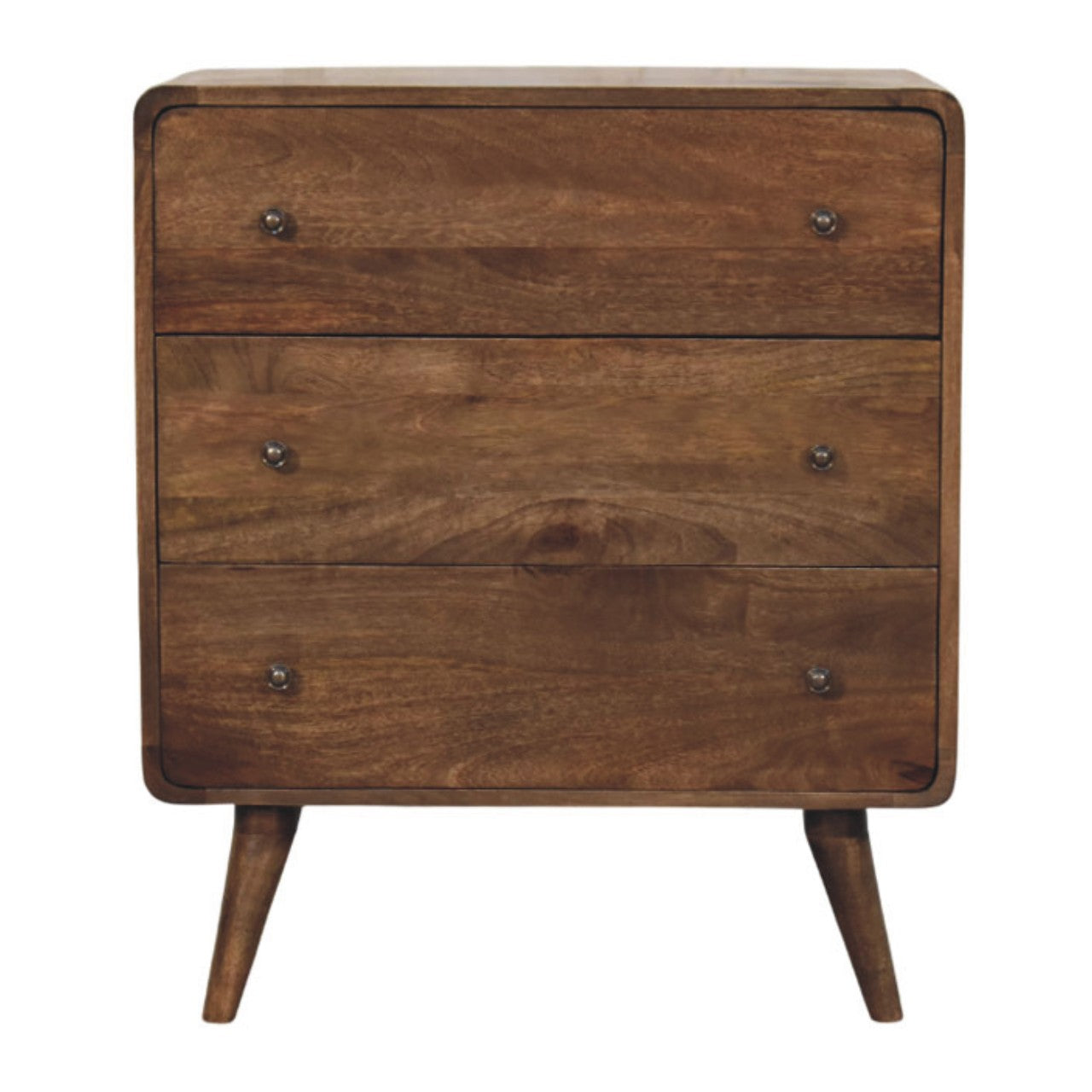 Curve Edge 3-Drawer Chest of Drawers