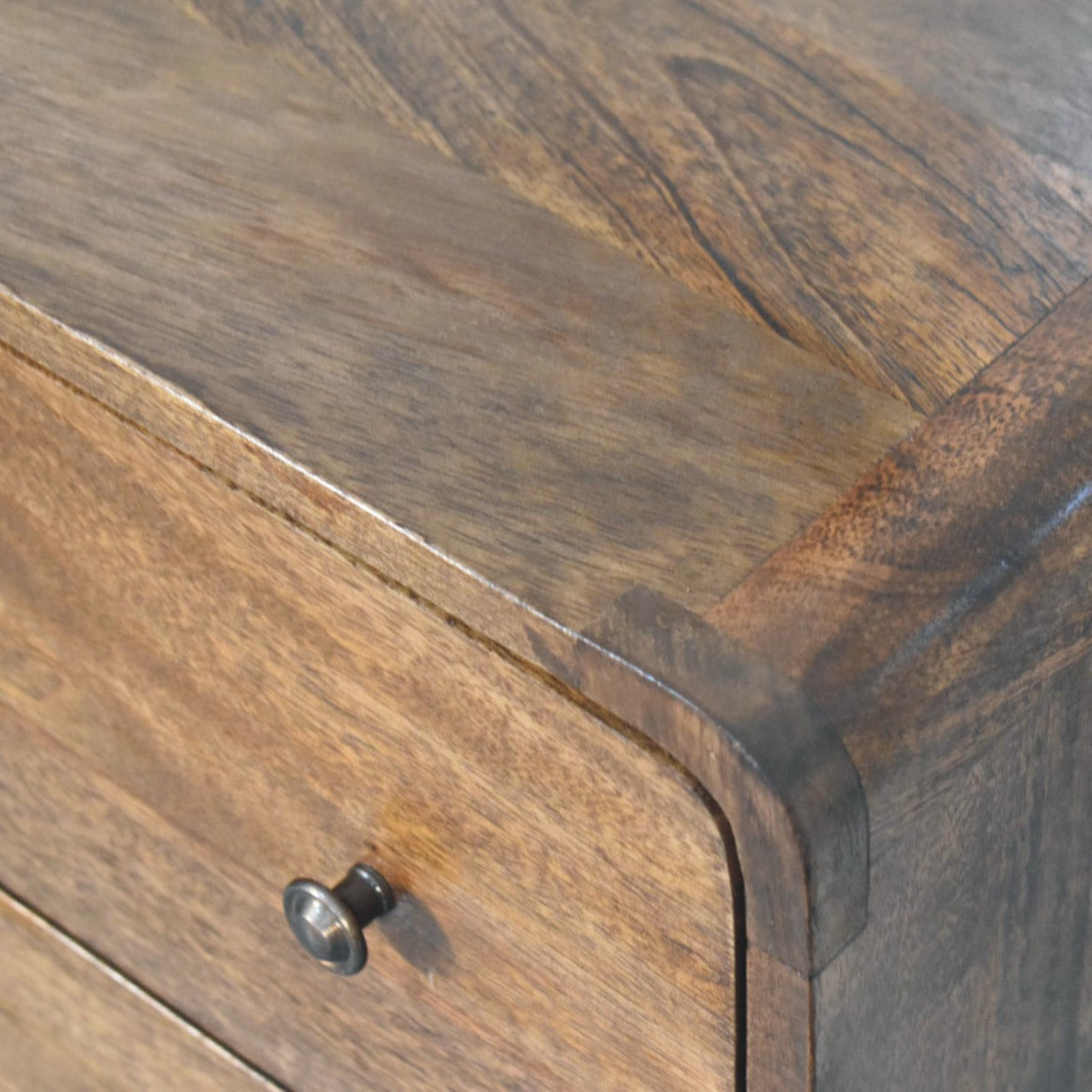 Curve Edge 3-Drawer Chest of Drawers