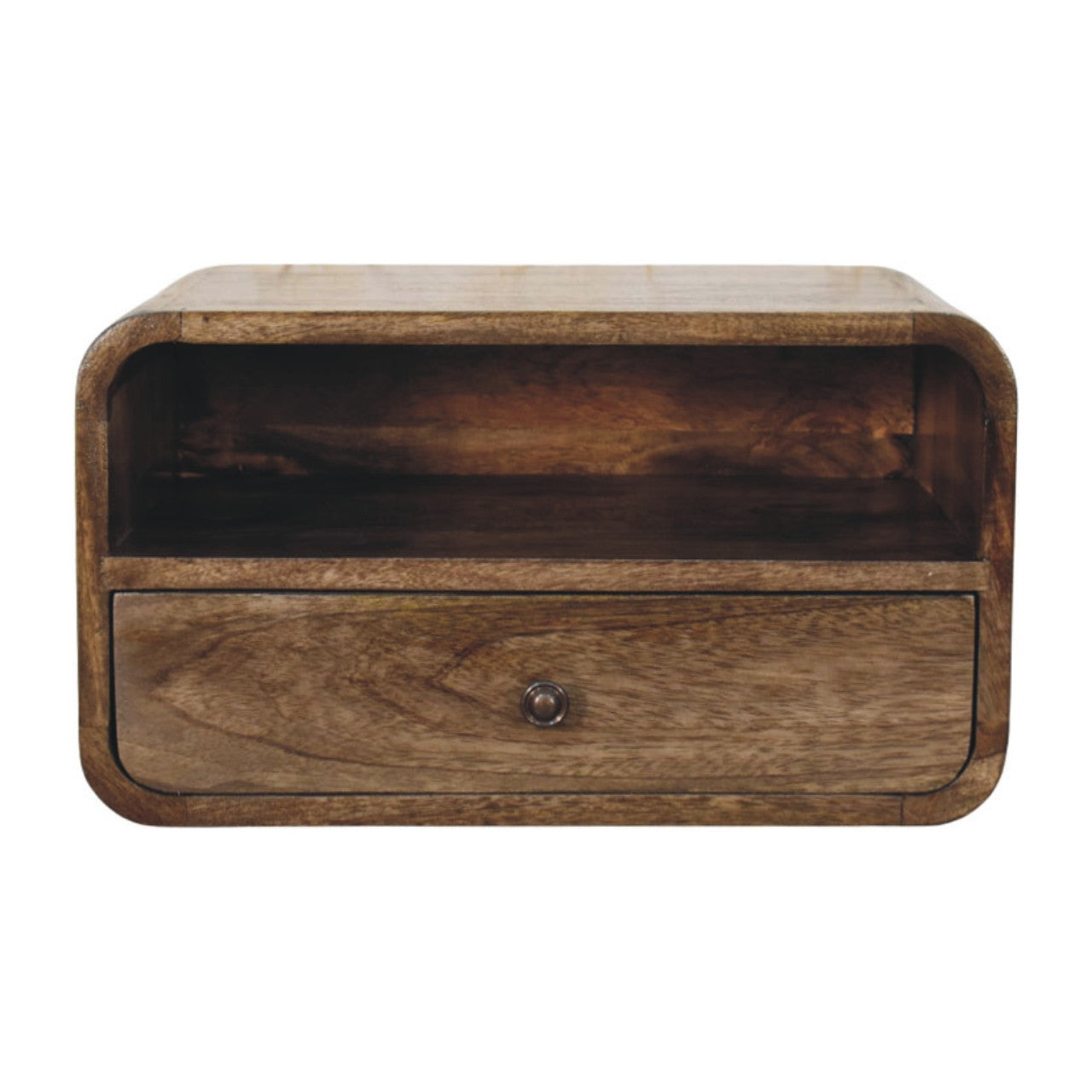 Wall-Mount Open Slot Bedside Table | Wall-Mounted