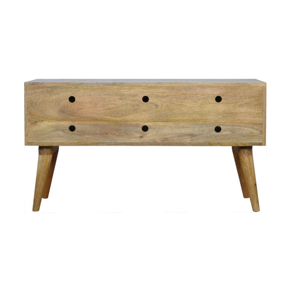 Oak-ish Diamond Bench