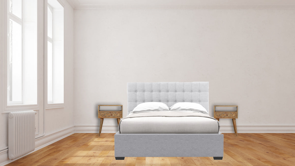 Assorted Oak-ish Open Slot Bedside