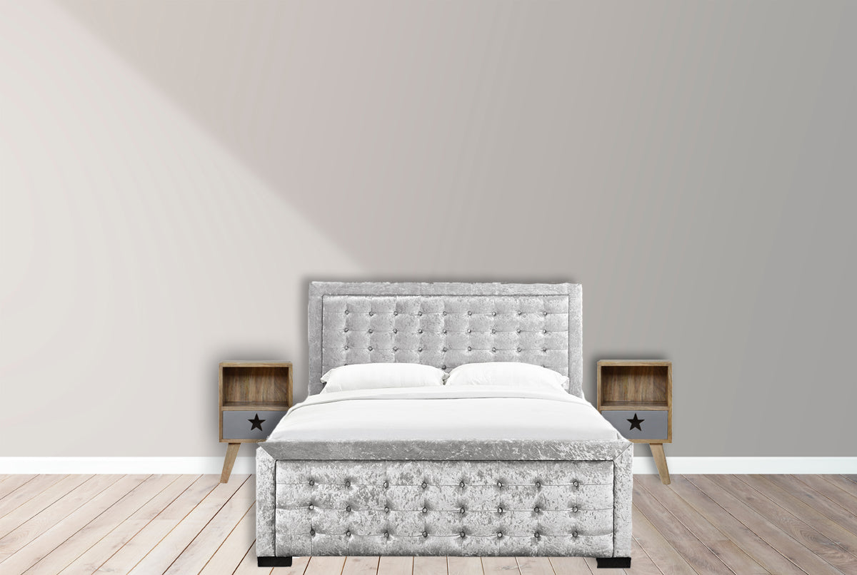 Small Star Painted Bedside