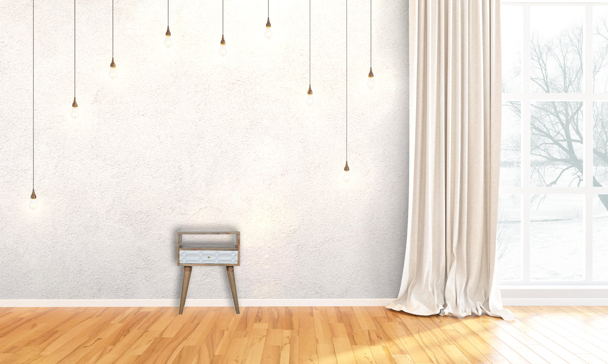 Capsule Bedside with Open Slot