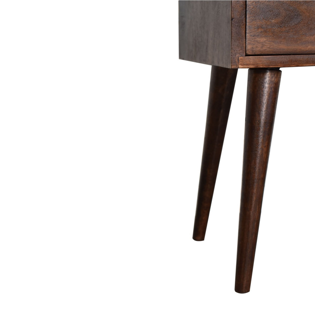 Mini Walnut Bedside Table