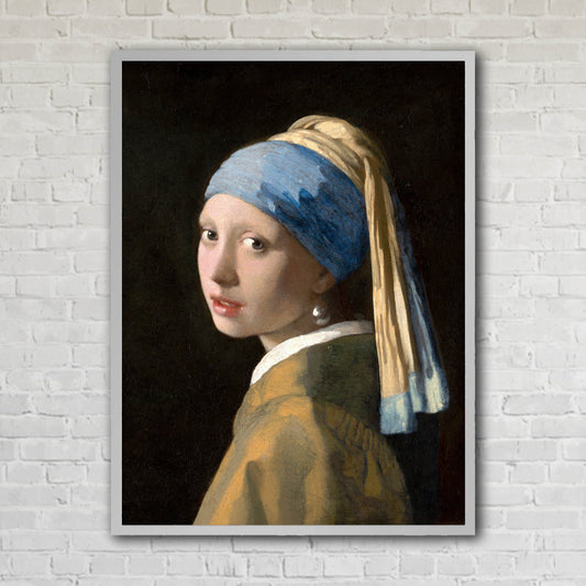 "Girl with a Pearl Earring" by Johannes Vermeer on Framed Prints, Canvas, Framed Canvas, Acrylic or Print-only
