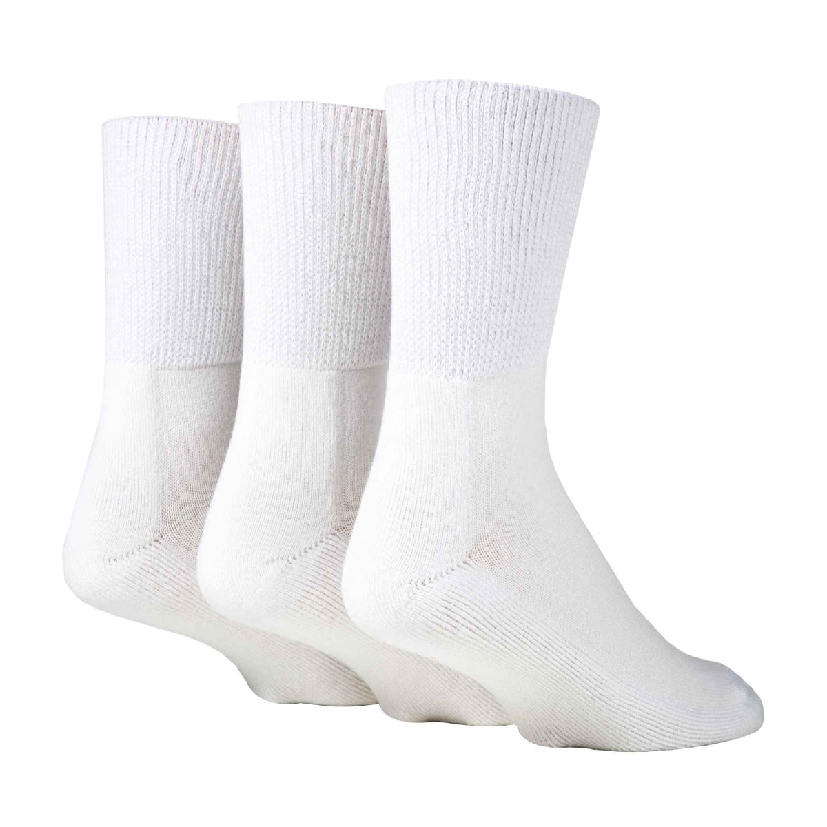 3 Pack Extra Wide Bamboo Diabetic Socks for Swollen Legs