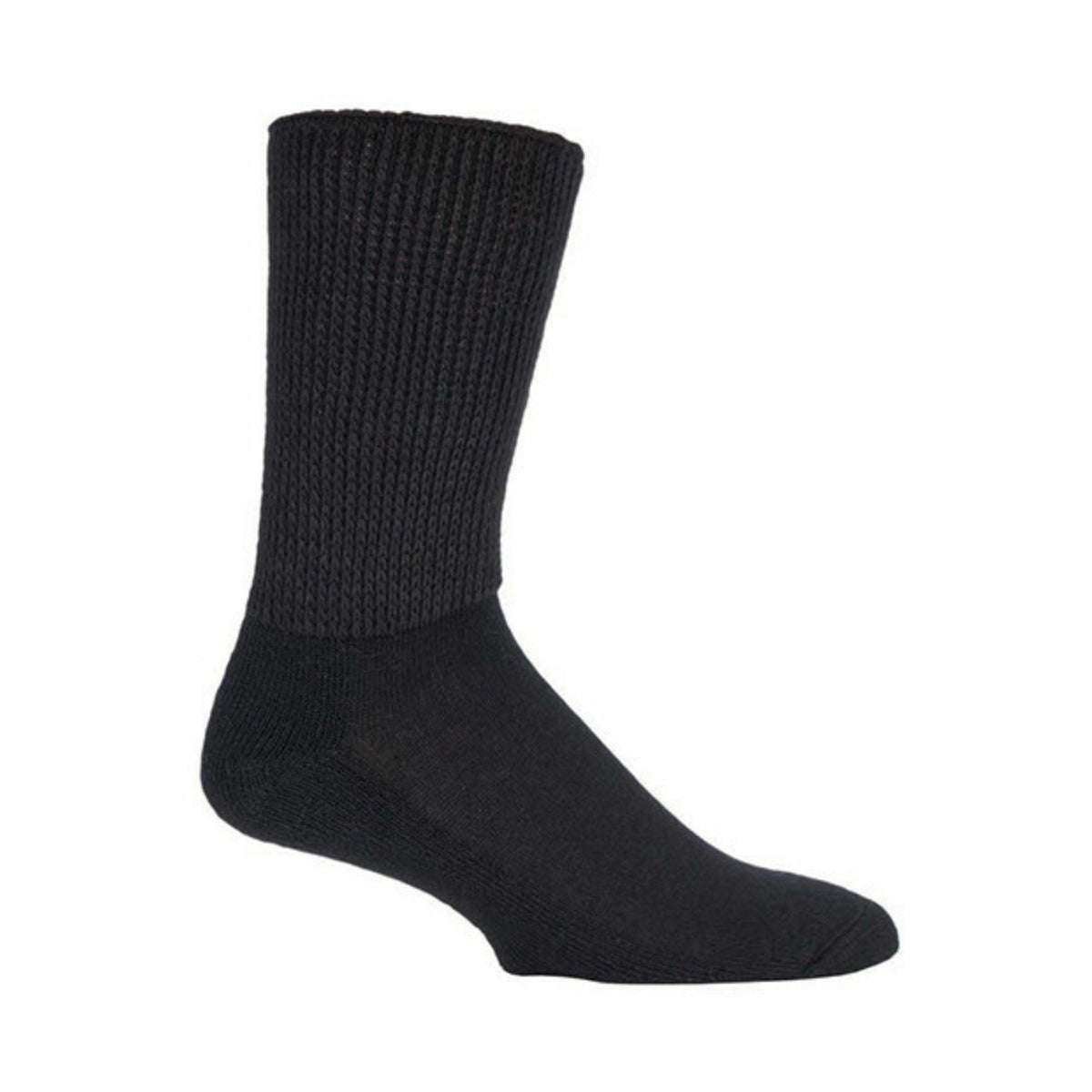 3 Pack Extra Wide Cotton Diabetic Socks for Swollen Legs