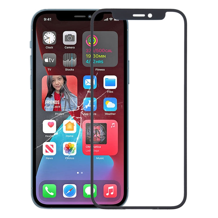 Front Screen Outer Glass Lens for iPhone 12 Pro Max, For iPhone 12 Pro Max