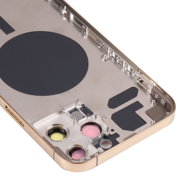 Back Housing Cover with SIM Card Tray & Side  Keys & Camera Lens for iPhone 13 Pro Max, For iPhone 13 Pro Max(with SIM Card Tray), For iPhone 13 Pro Max (with SIM Card Tray), For iPhone 13 Pro Max