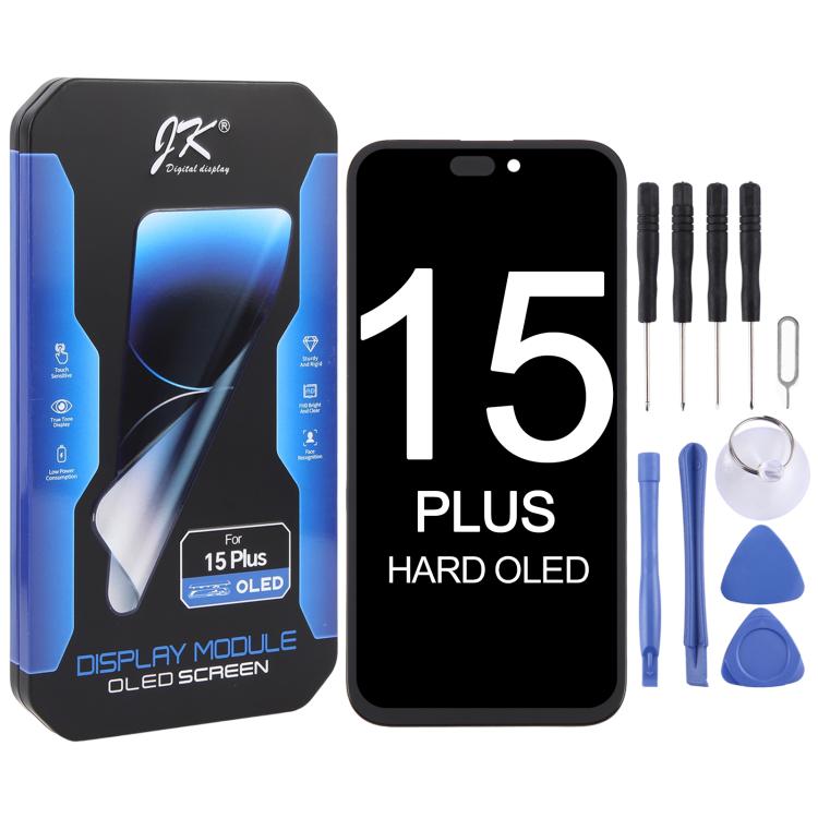 JK Hard OLED Screen For iPhone 15 Plus, For iPhone 15 Plus