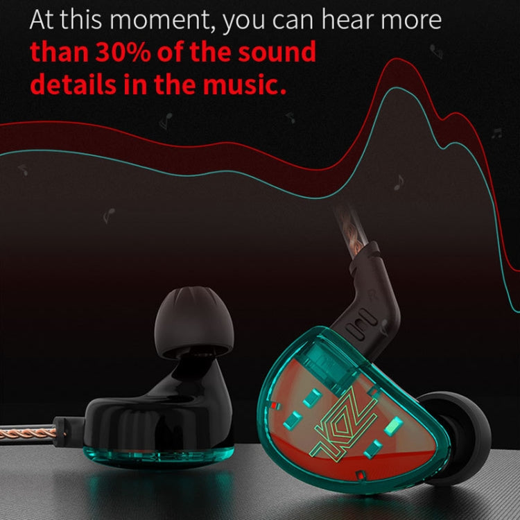 KZ AS10 Ten Unit Moving Iron In-ear HiFi Earphone without Microphone(Red)