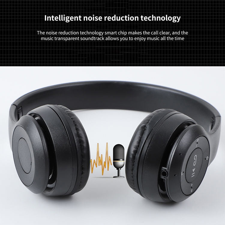 P47 Foldable Wireless Bluetooth Headphone with 3.5mm Audio Jack, Support MP3 / Call, P47 Black, P47 Blue, P47 Red, P47 White, P47 Green