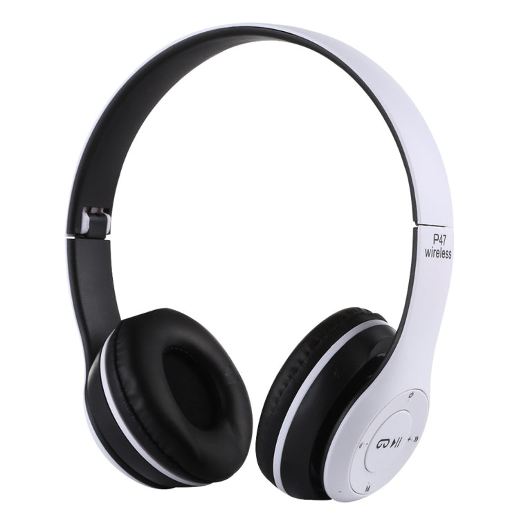 P47 Foldable Wireless Bluetooth Headphone with 3.5mm Audio Jack, Support MP3 / Call, P47 Green, P47 Black, P47 Blue, P47 Red, P47 White