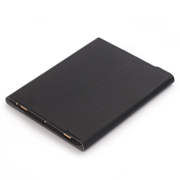 A09B Bluetooth 3.0 Ultra-thin ABS Detachable Bluetooth Keyboard Leather Tablet Case for iPad Air / Pro 10.5 inch (2019), with Pen Slot & Holder