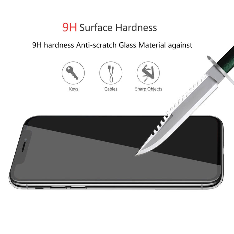 ENKAY Hat-Prince 0.26mm 9H Surface Hardness 6D Curved Edge Full Screen Tempered Glass Film for iPhone 6 & 6s(Black)