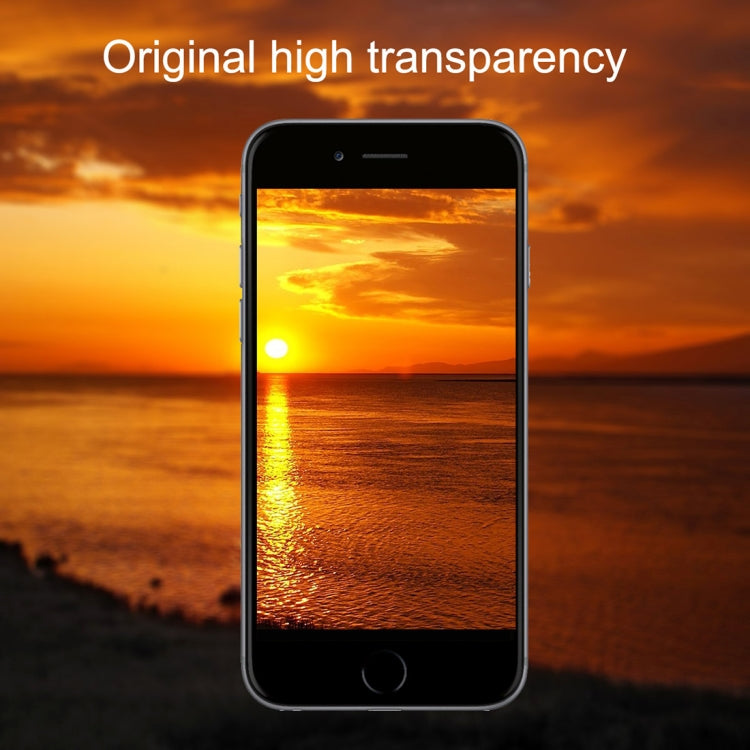 ENKAY Hat-Prince 0.26mm 9H Surface Hardness 6D Curved Edge Full Screen Tempered Glass Film for iPhone 6 & 6s(Black)