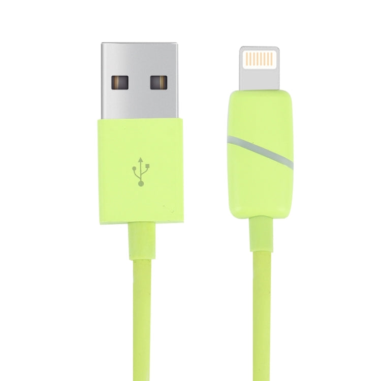 1m Circular Bobbin Gift Box Style 8 Pin to USB Data Sync Cable with Indicator for iPhone, iPad