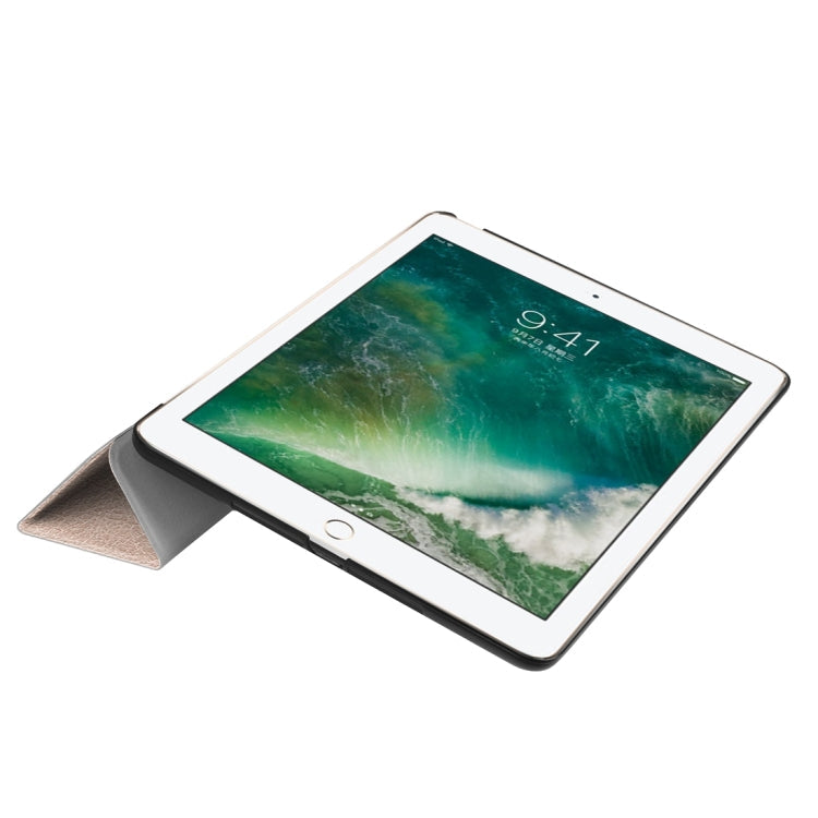 For iPad 9.7 (2018) & iPad 9.7 (2017) Custer Texture Horizontal Flip Leather Case with Three-folding Holder & Sleep / Wake-up Function, For iPad 9.7 (2018) & iPad 9.7 (2017), For iPad 9.7 (2018)