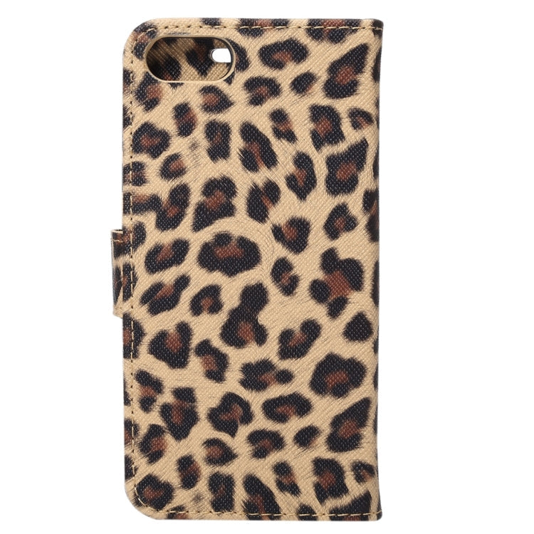 For  iPhone 8 & 7  Leopard Pattern Horizontal Flip Leather Case with Holder & Card Slots & Wallet, For 8 & 7
