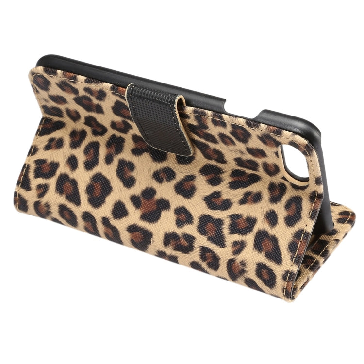 For  iPhone 8 & 7  Leopard Pattern Horizontal Flip Leather Case with Holder & Card Slots & Wallet, For 8 & 7
