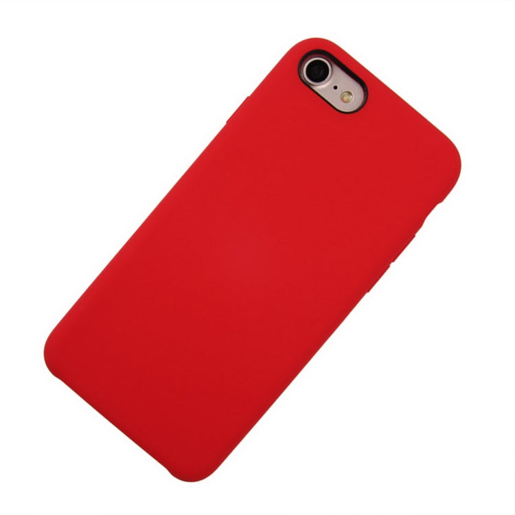 For iPhone 8 & 7 Pure Color Liquid Silicone + PC Shockproof Defender Case, For 8 & 7, iPhone 8 & 7