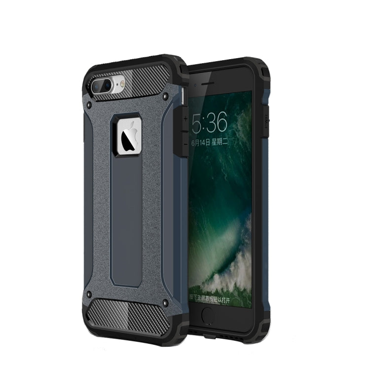 For iPhone 8 Plus & 7 Plus   Tough Armor TPU + PC Combination Case