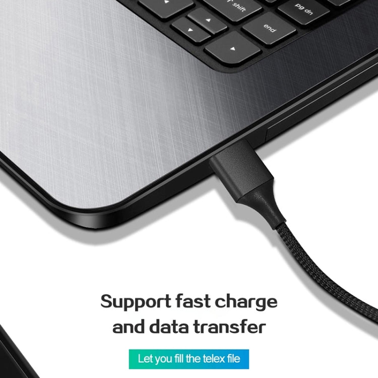 M11 5A USB to 8 Pin Nylon Braided Magnetic Data Cable, Cable Length: 2m, 8 Pin