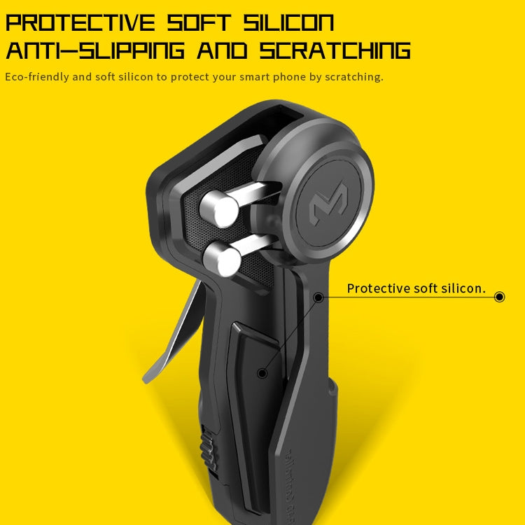 MeMo AKpad6K Snap-on Six Finger Linkage Trigger Shooting Game Controller for Tablet PC, One Pair, Six Finger Linkage
