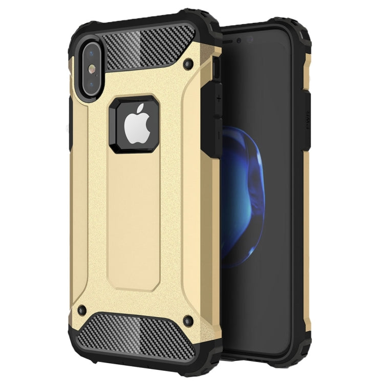 For iPhone X / XS Magic Armor TPU + PC Combination Case, For iPhone X