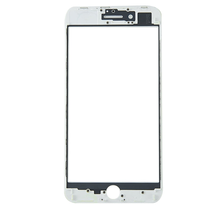 Front Screen Outer Glass Lens with Front LCD Screen Bezel Frame & OCA Optically Clear Adhesive for iPhone 8 Plus, For iPhone 8 Plus (Frame+OCA)