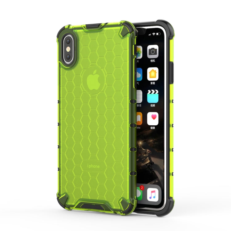 For iPhone XS Max Shockproof Honeycomb PC + TPU Protective Case, For iPhone XS Max