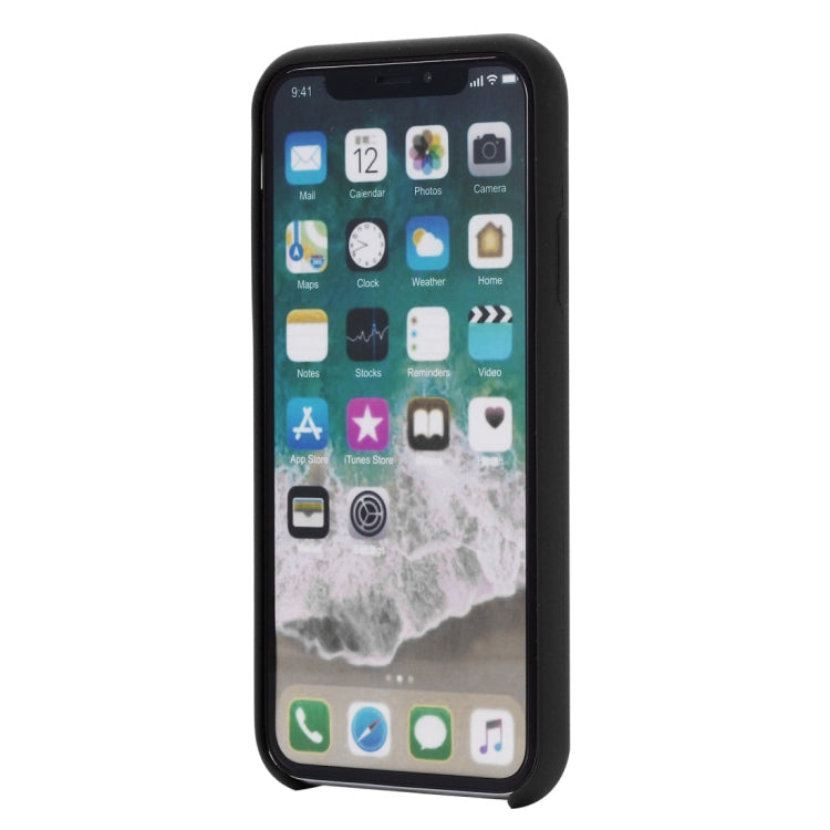For iPhone XR Four Corners Full Coverage Liquid Silicone Case