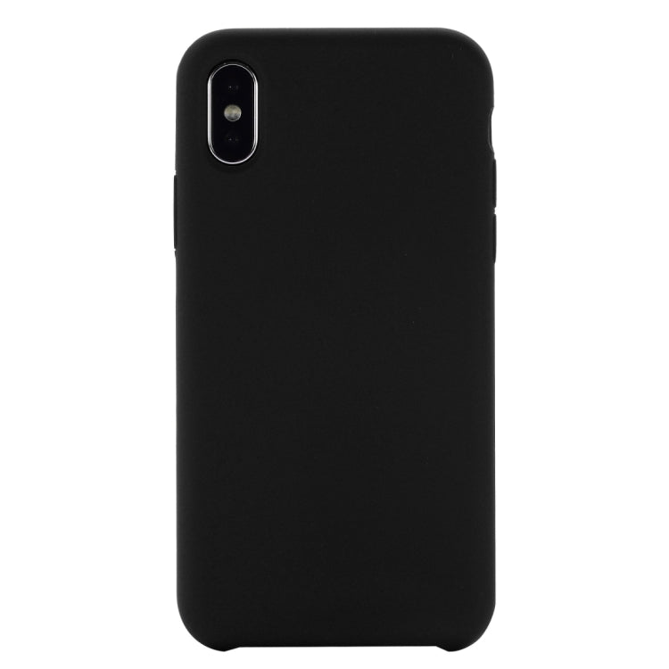 For iPhone XR Four Corners Full Coverage Liquid Silicone Case