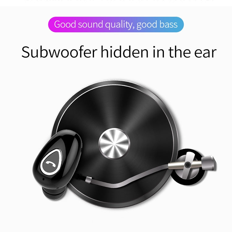 YX01 Sweatproof Bluetooth 4.1 Wireless Bluetooth Earphone, Support Memory Connection & HD Call, White, Black, Flesh Color, Rose Gold, Silver