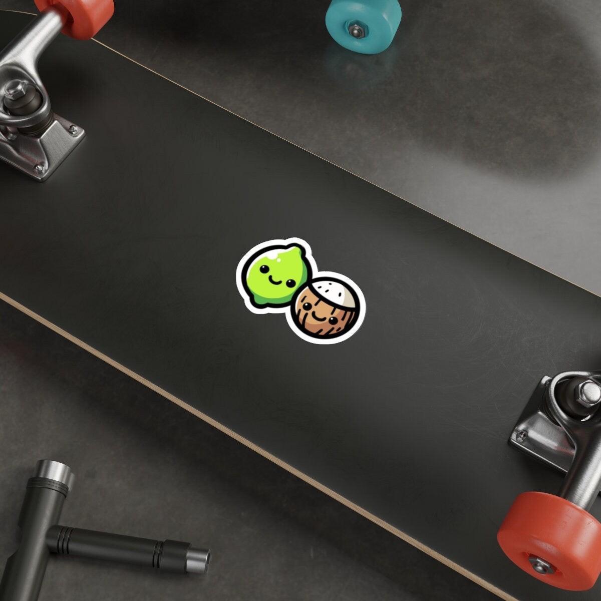 Lime and Coconut Sticker