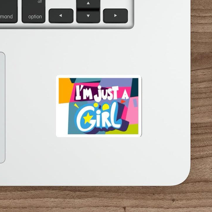 I'm Just a Girl Sticker
