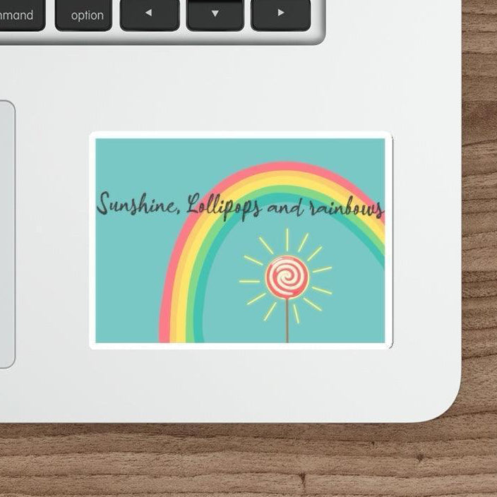 Sunshine, Lollipops & Rainbows Sticker