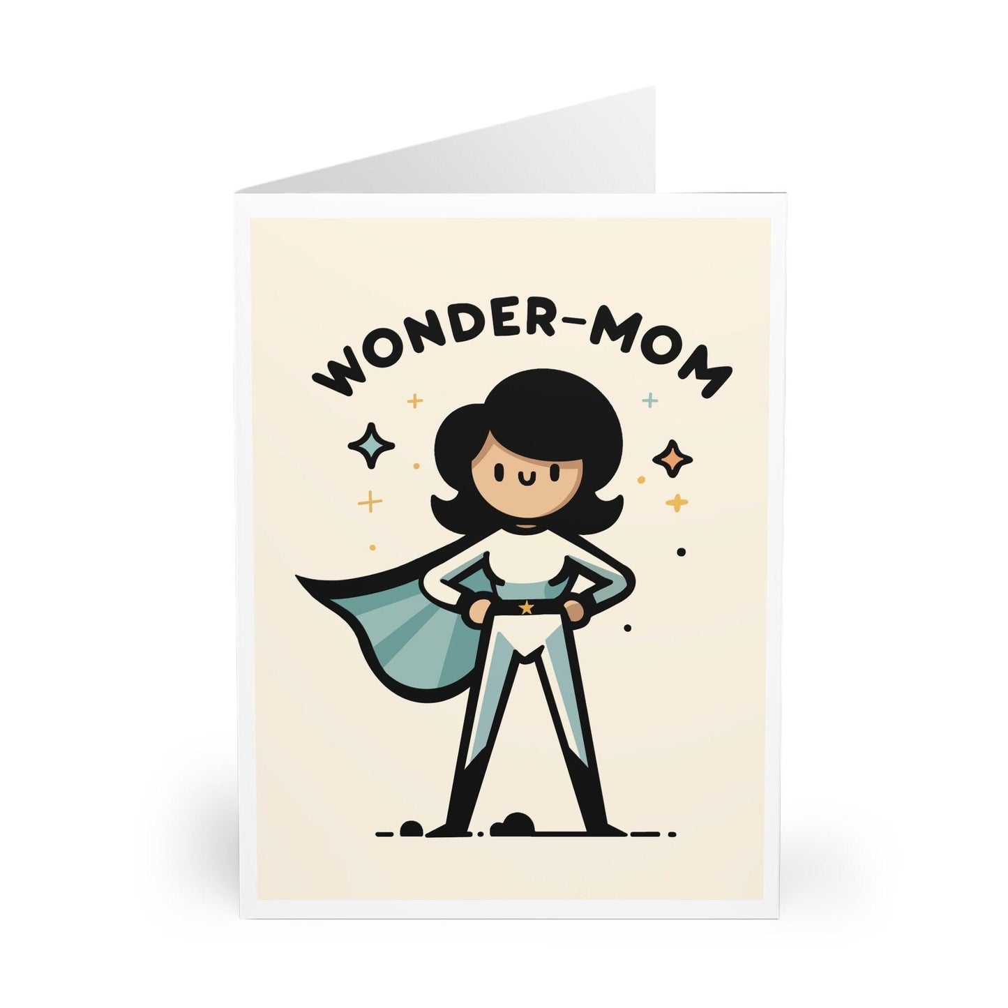 Wonder-Mum Greeting Card