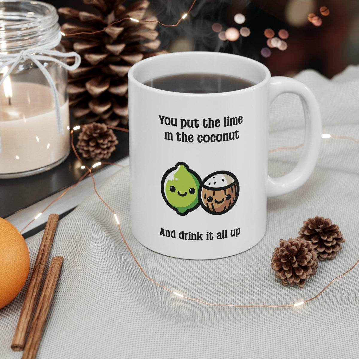 Lime & Coconut Mug