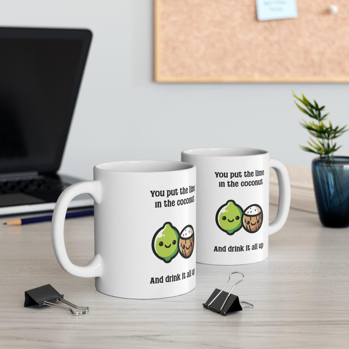 Lime & Coconut Mug