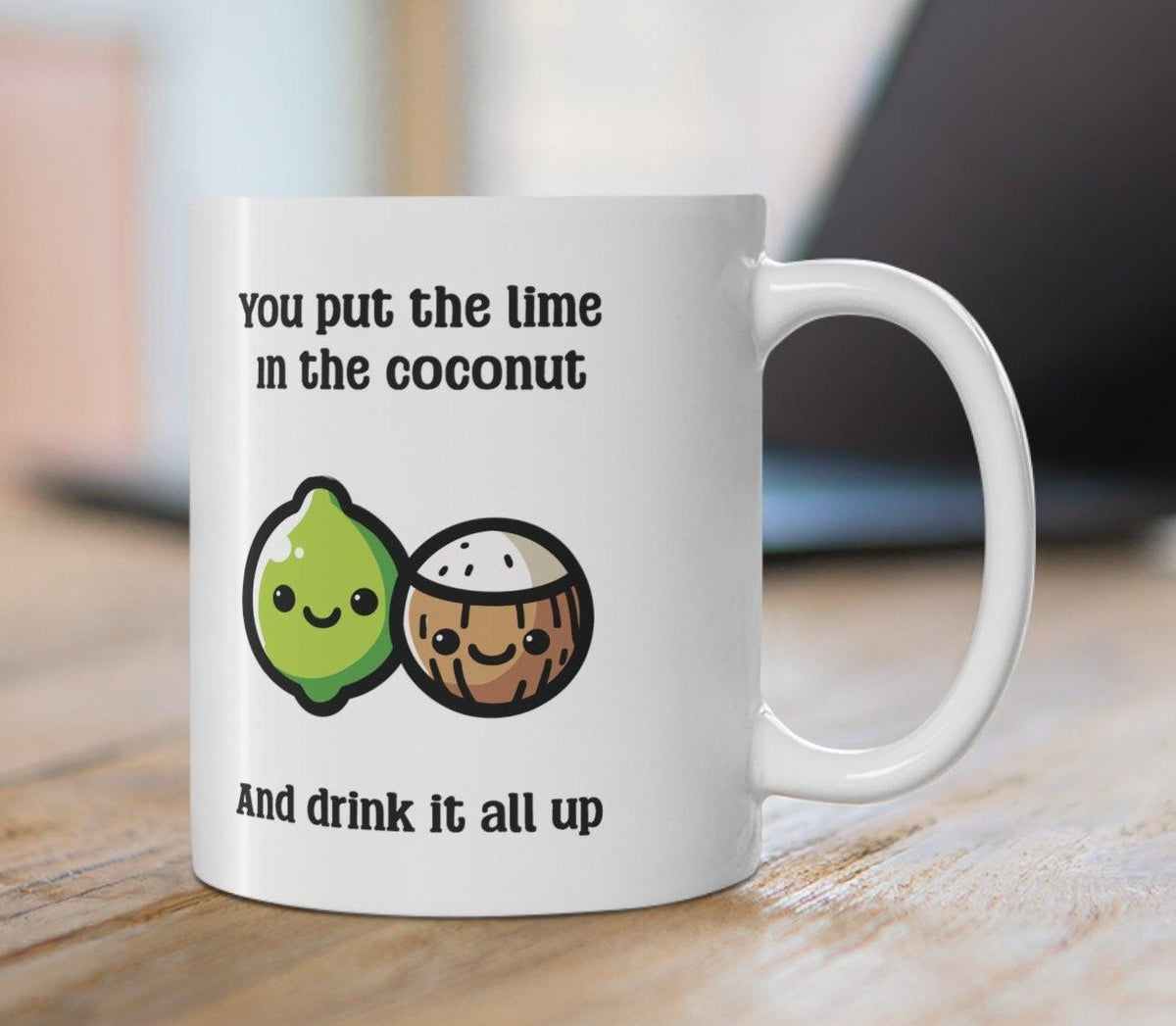 Lime & Coconut Mug