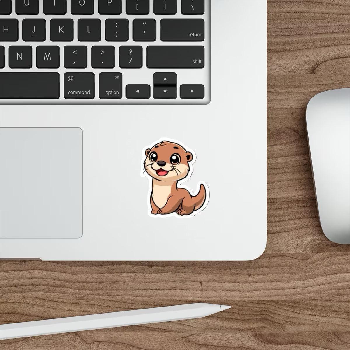 Cartoon Otter Sticker