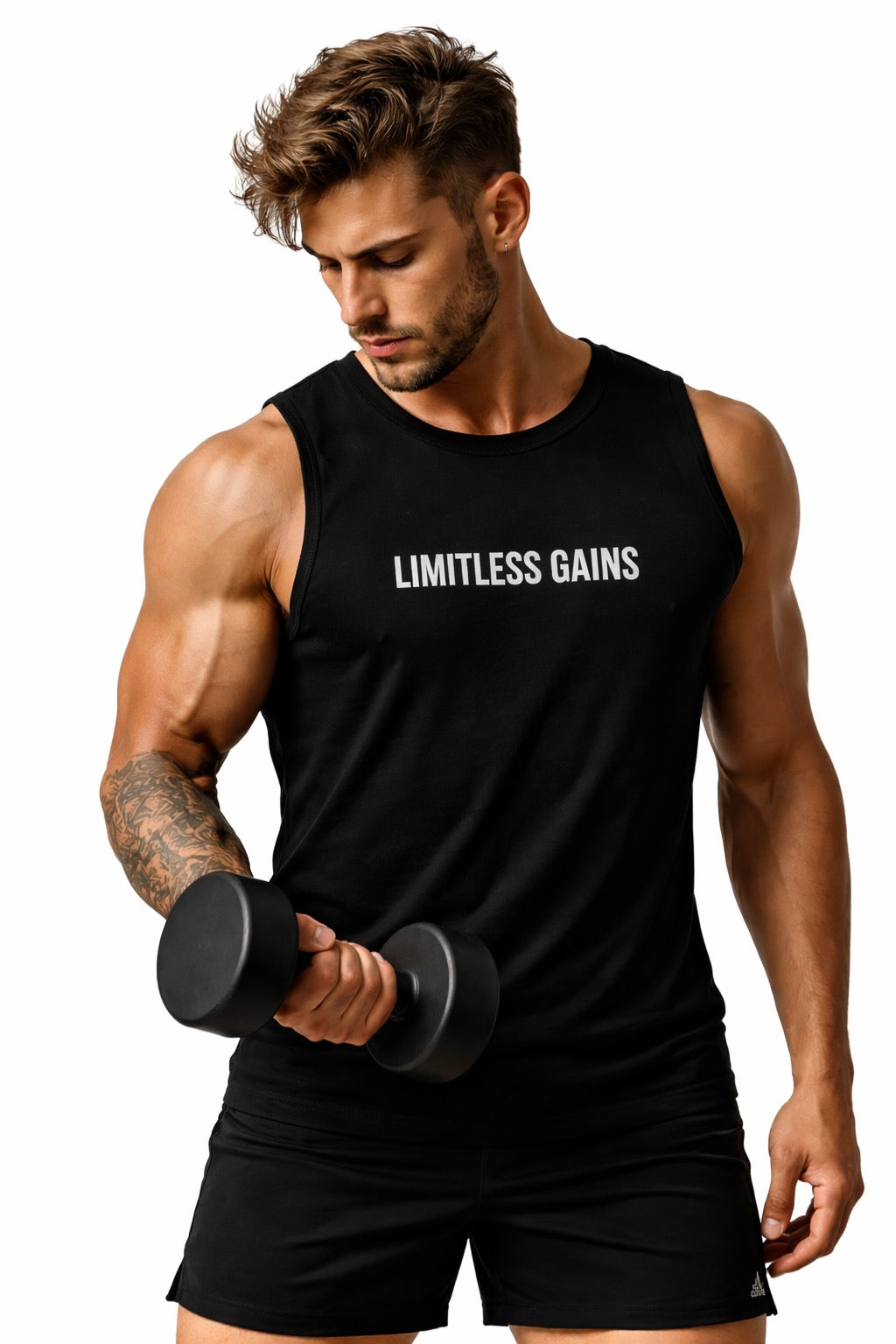 Men's Muscle Fit Gym Vest