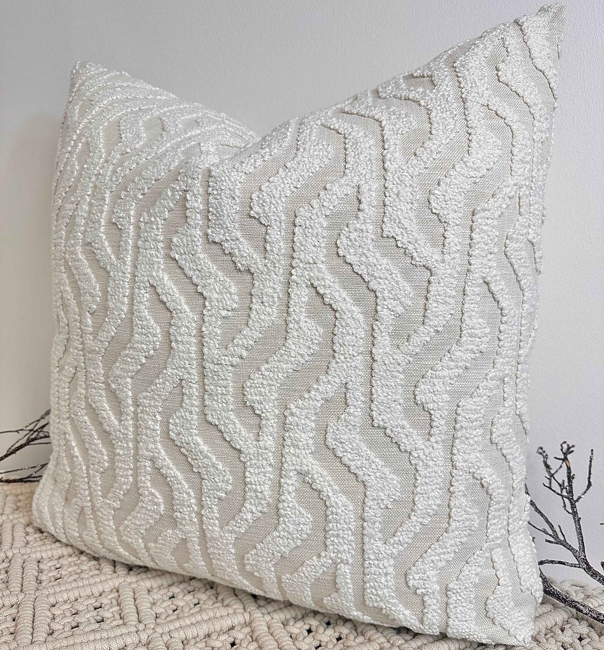 The Couture Cushion - The Ivory Cavalli - Style No. 106
