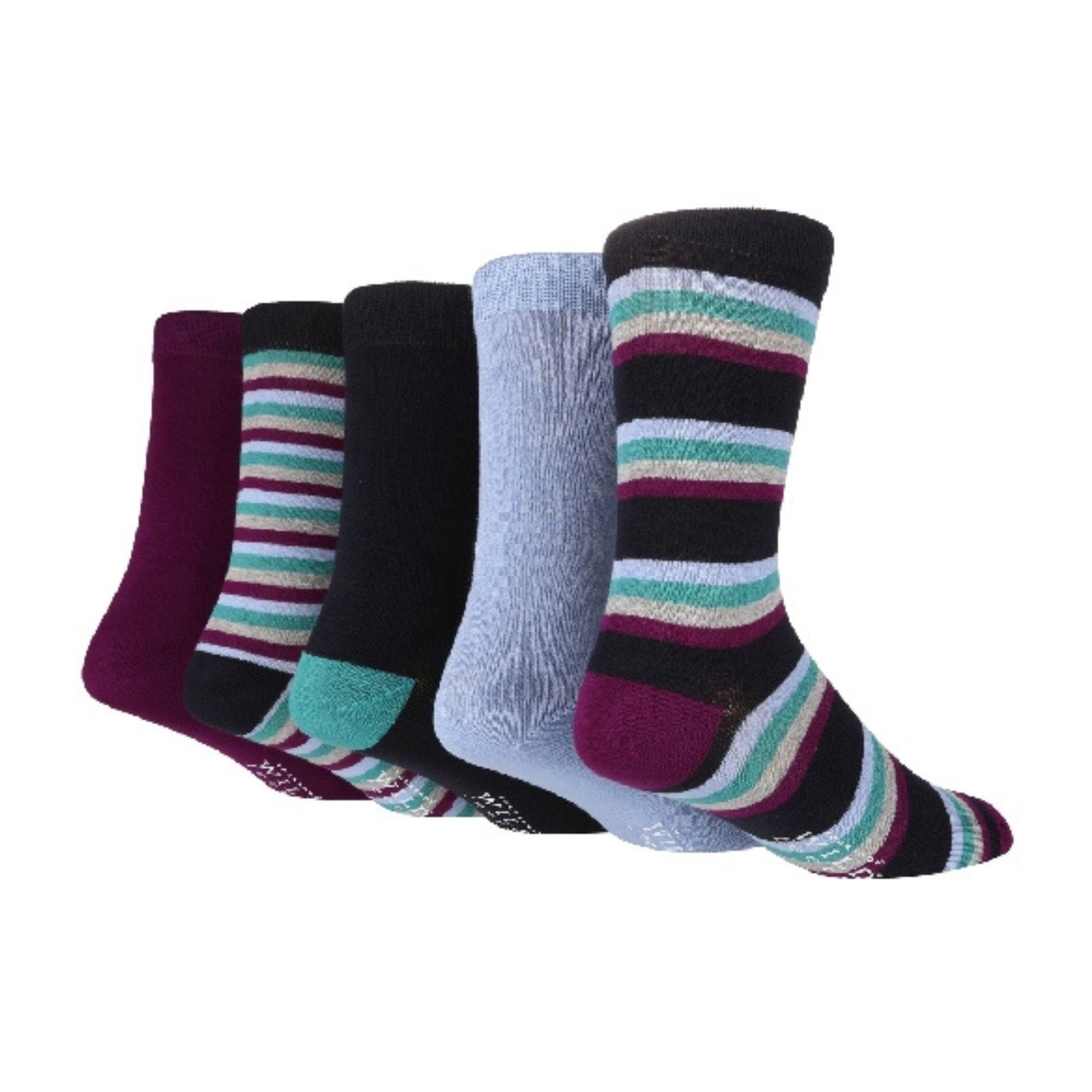3 Pack Mens Colourful Modern Patterned Bamboo Dress Socks